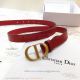 AAA Quality Dior Red Leather Belt For Sale (2)_th.jpg